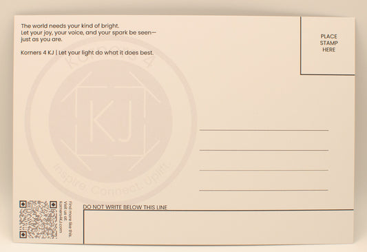 Postcard - Shine Your Light