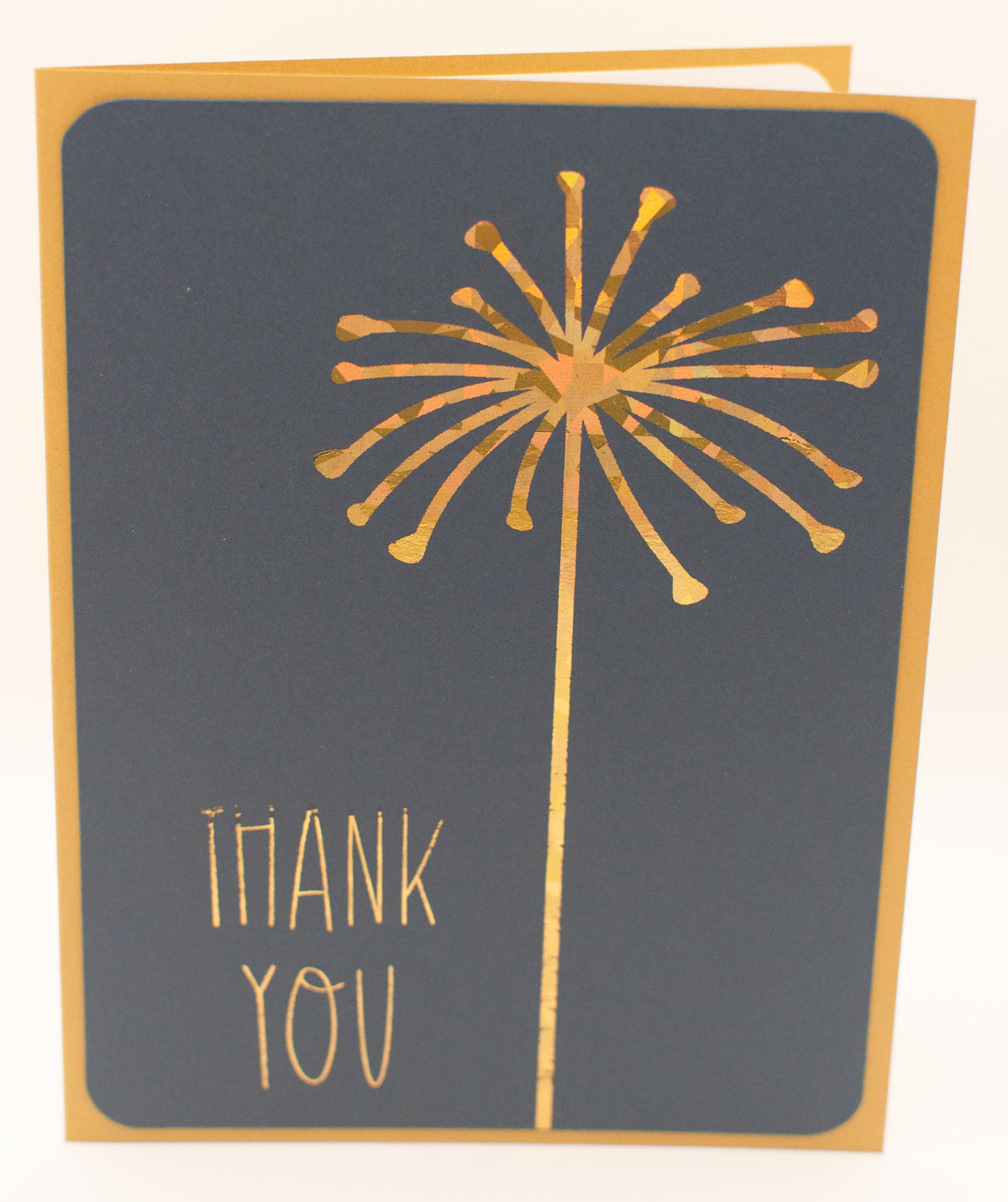 Thank You Card Set | 8 Handmade Foil Thank You Cards | 4 Assorted Designs