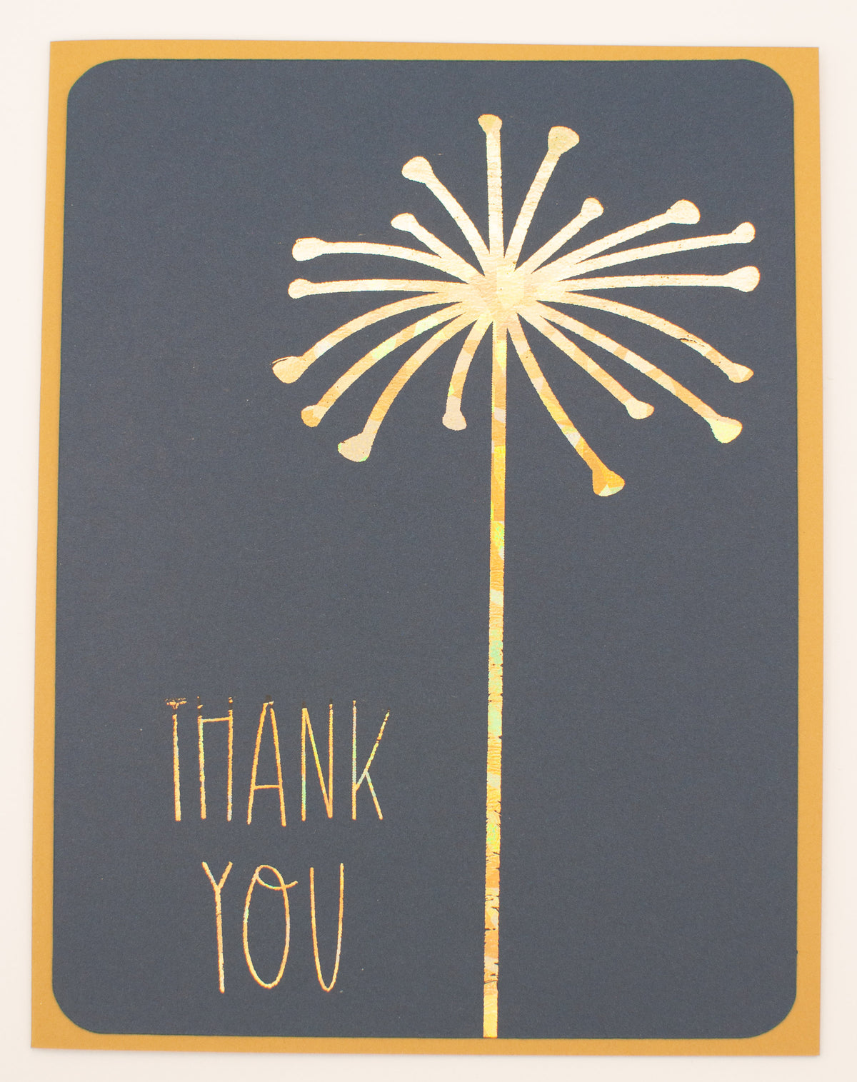 Thank You Card Set | 8 Handmade Foil Thank You Cards | 4 Assorted Designs