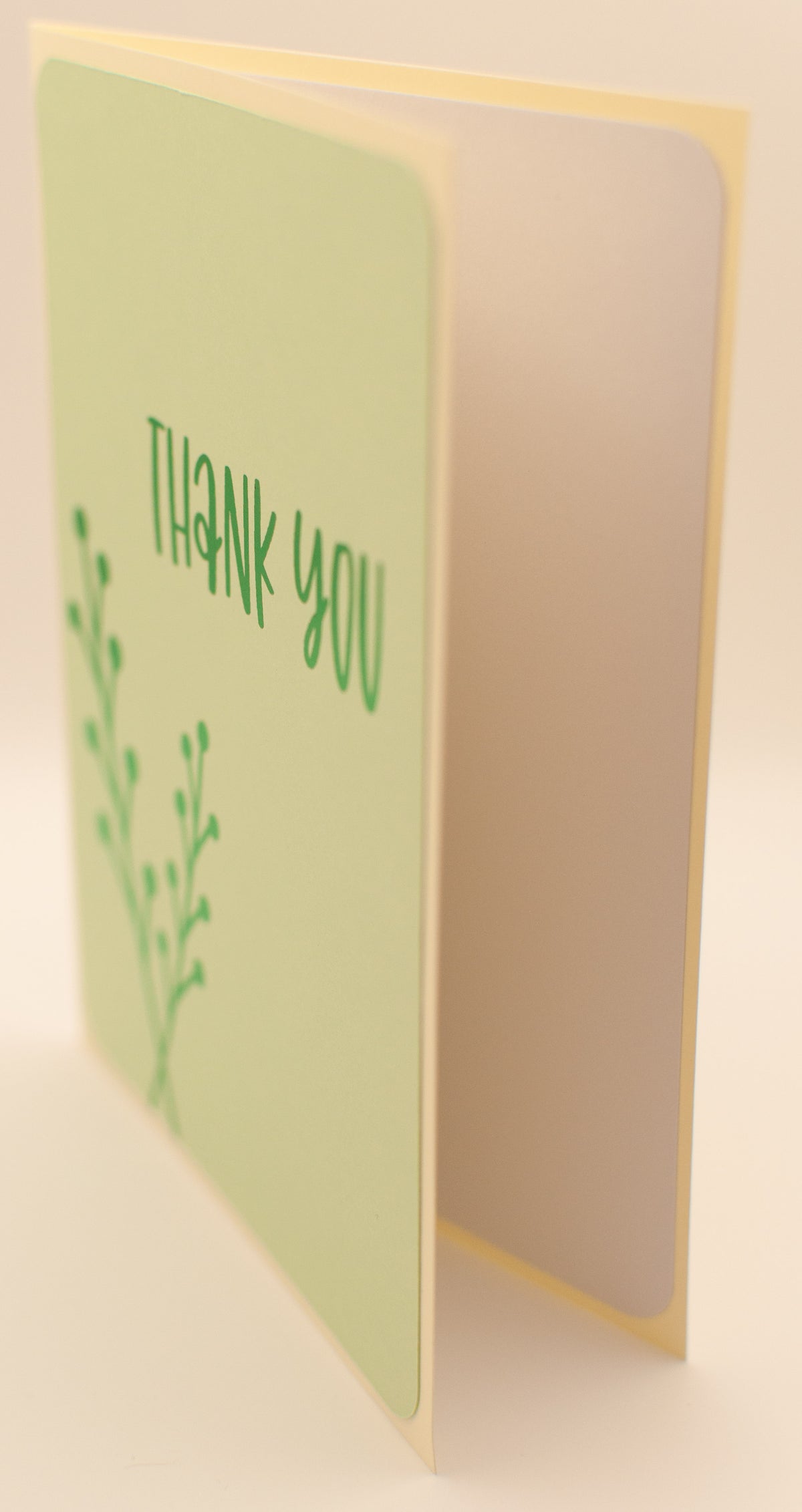 Thank You Card Set | 8 Handmade Foil Thank You Cards | 4 Assorted Designs