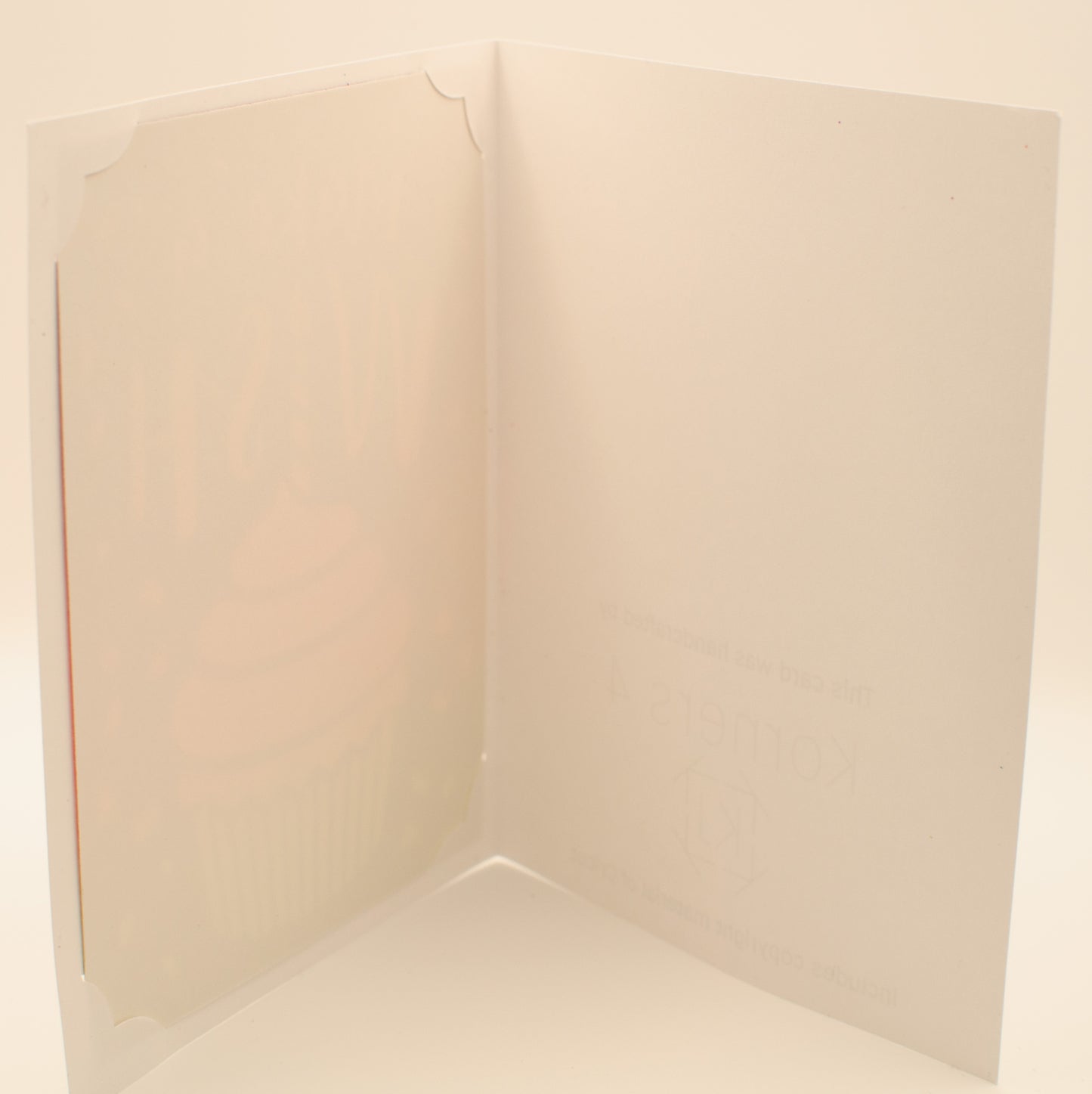 Birthday Card - "Make a Wish" - Cupcake