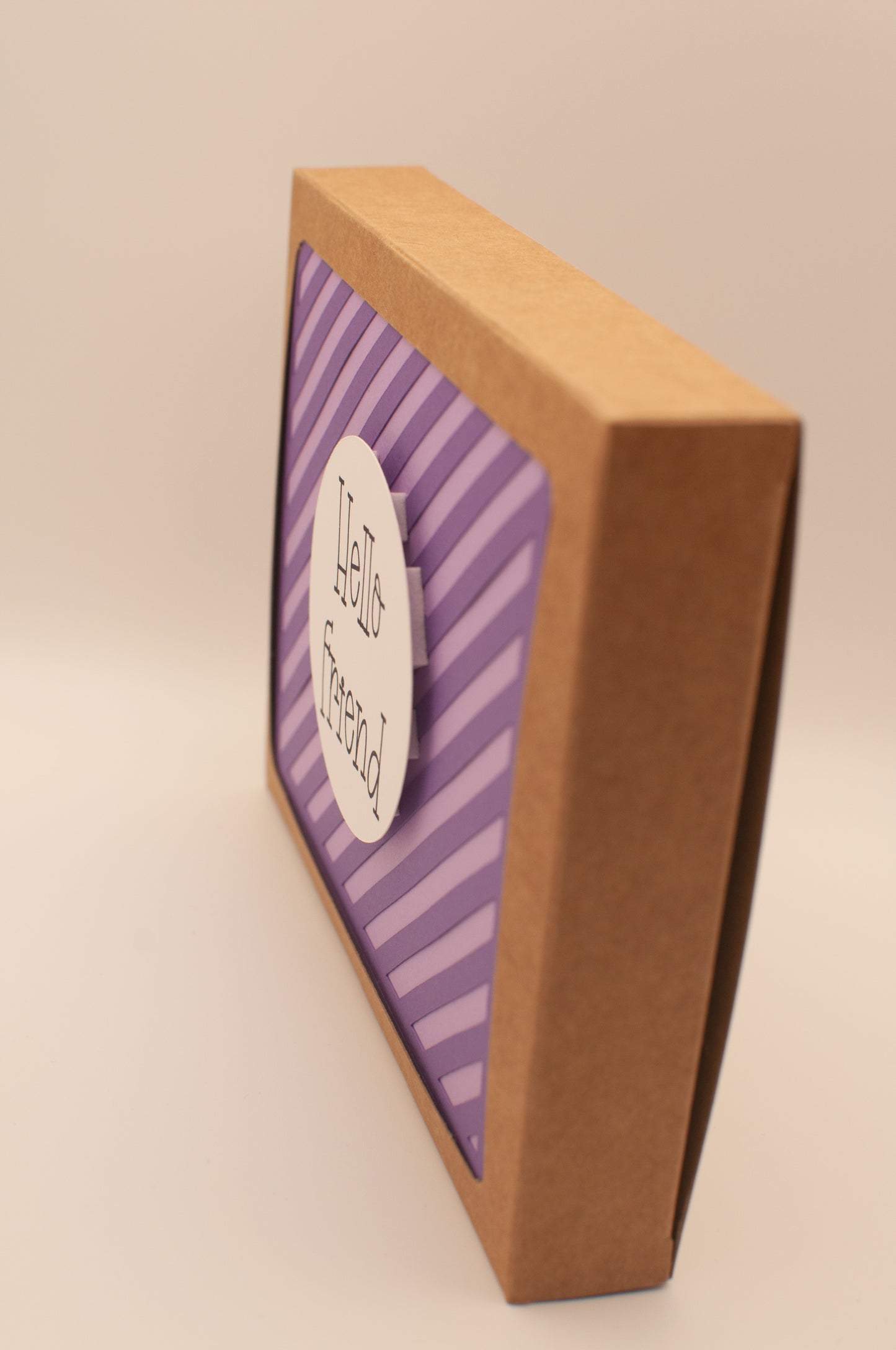 Handmade Card Pack - "Hello" - Bright and Colorful (Set of 6)