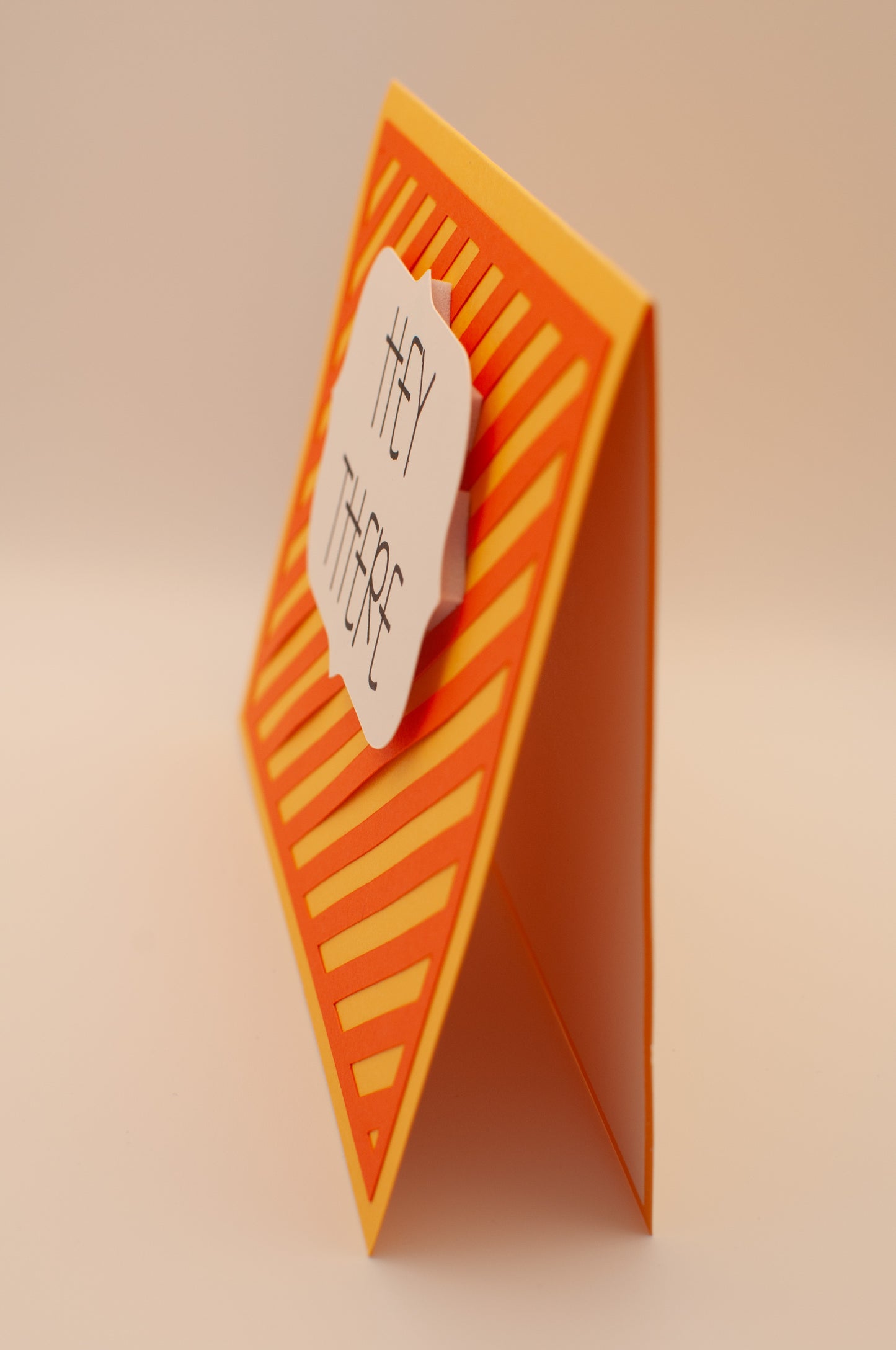 Handmade Card Pack - "Hello" - Bright and Colorful (Set of 6)