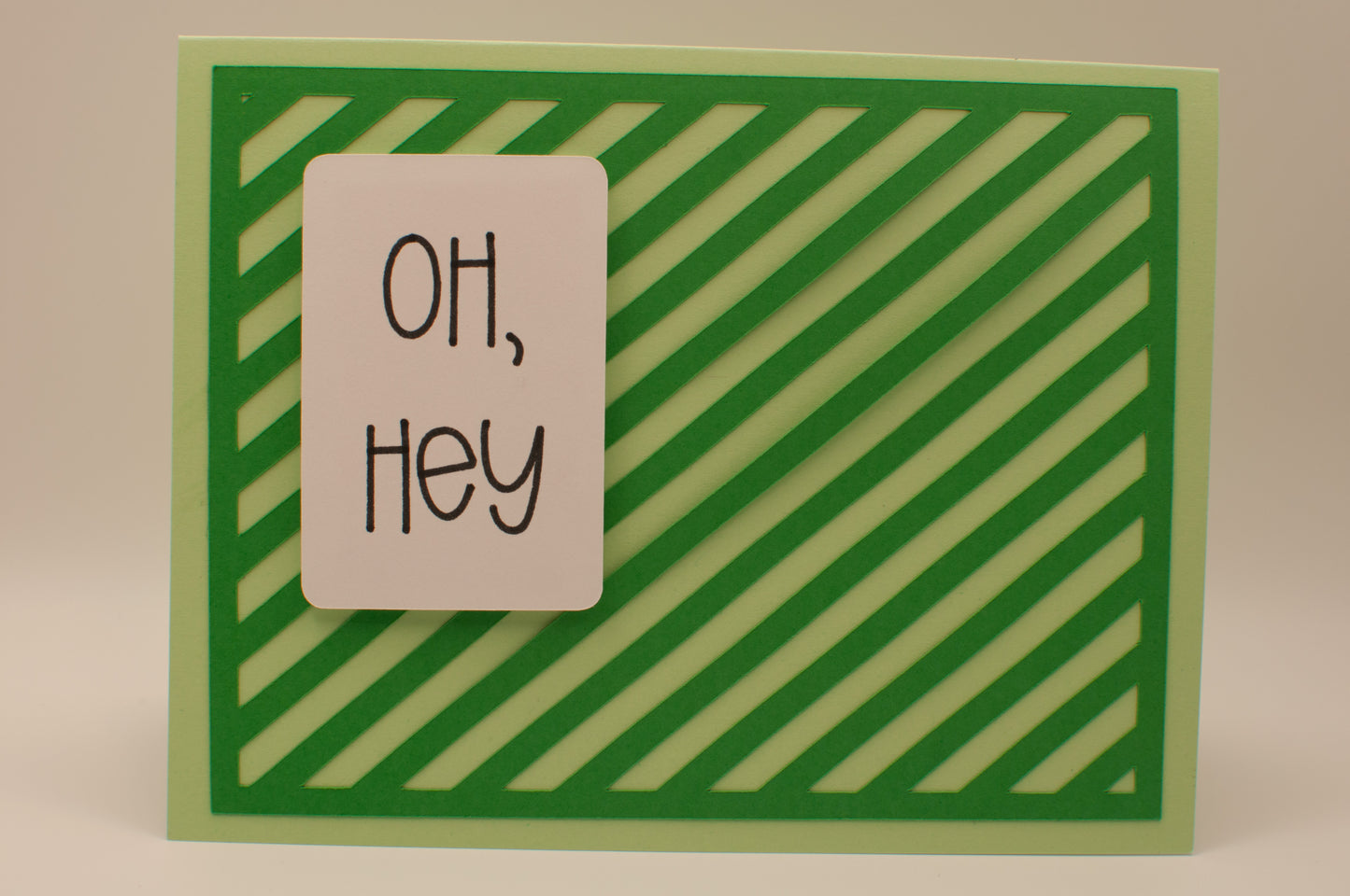Handmade Card Pack - "Hello" - Bright and Colorful (Set of 6)