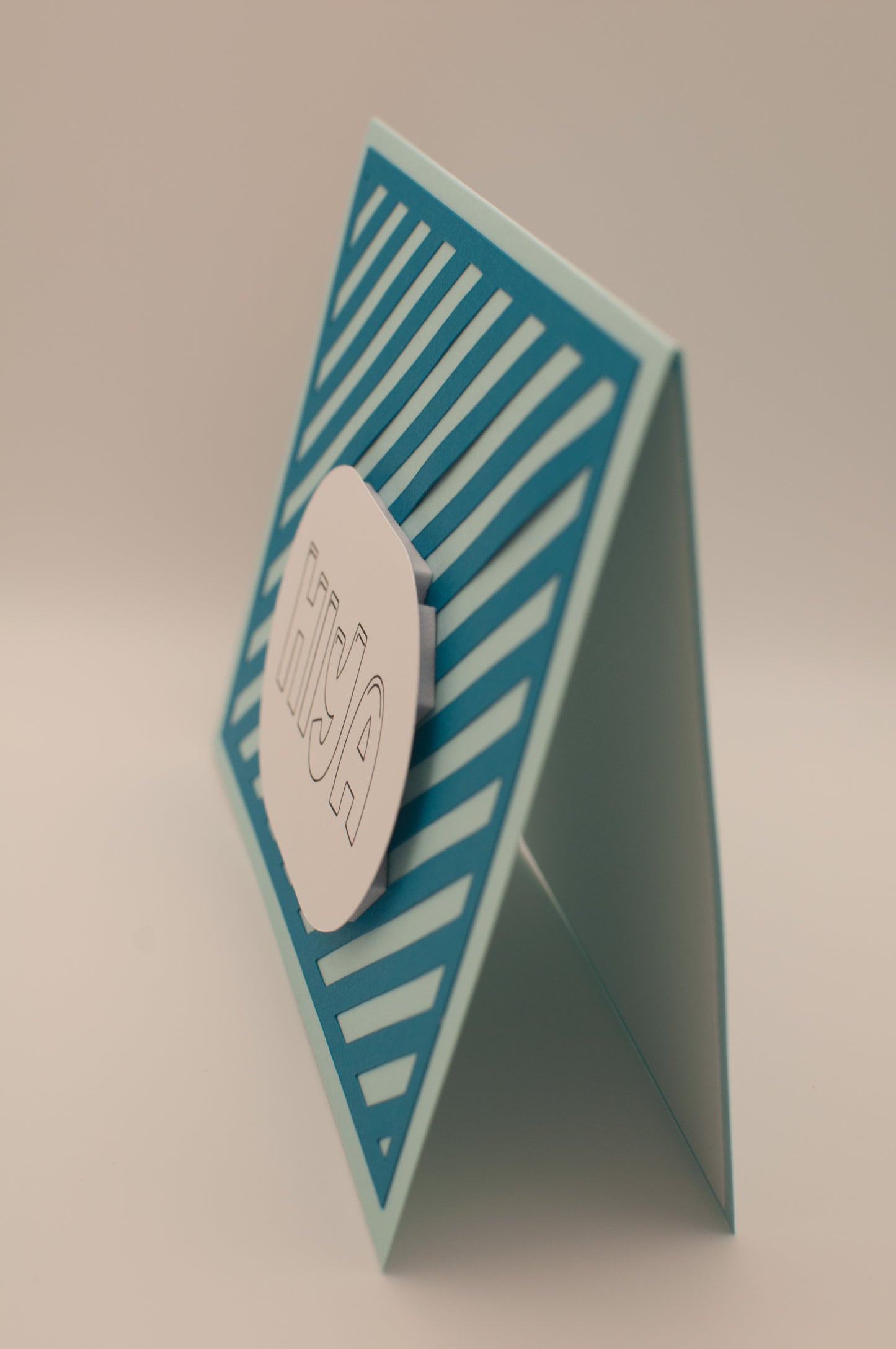 Handmade Card Pack - "Hello" - Bright and Colorful (Set of 6)