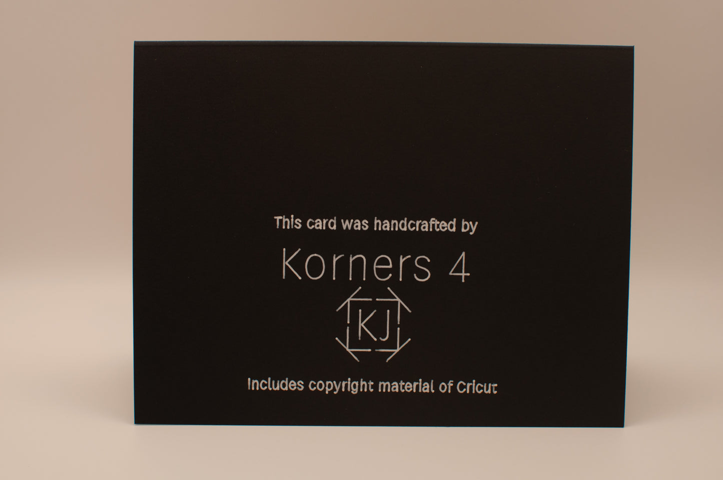 Halloween Card - "Enjoy the Magic of Halloween" - Stripes