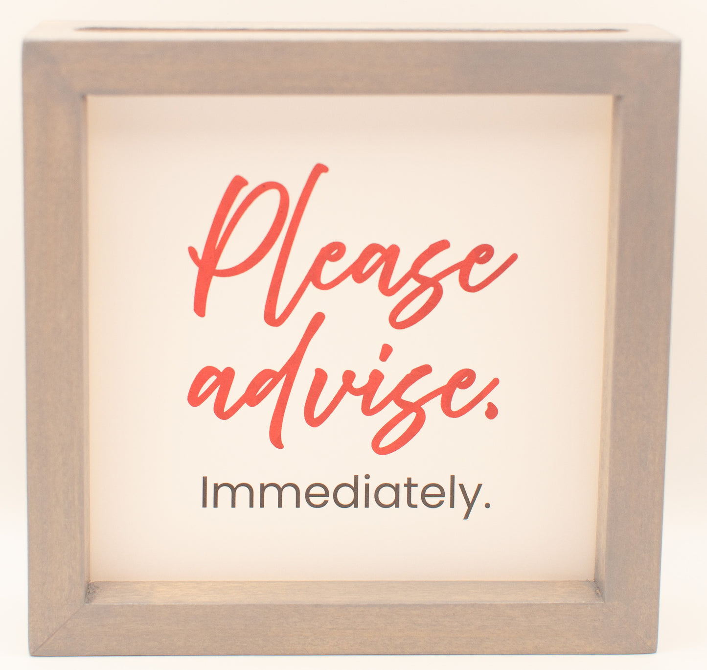 LNTS - Series 3 - “Please Advise. Immediately”