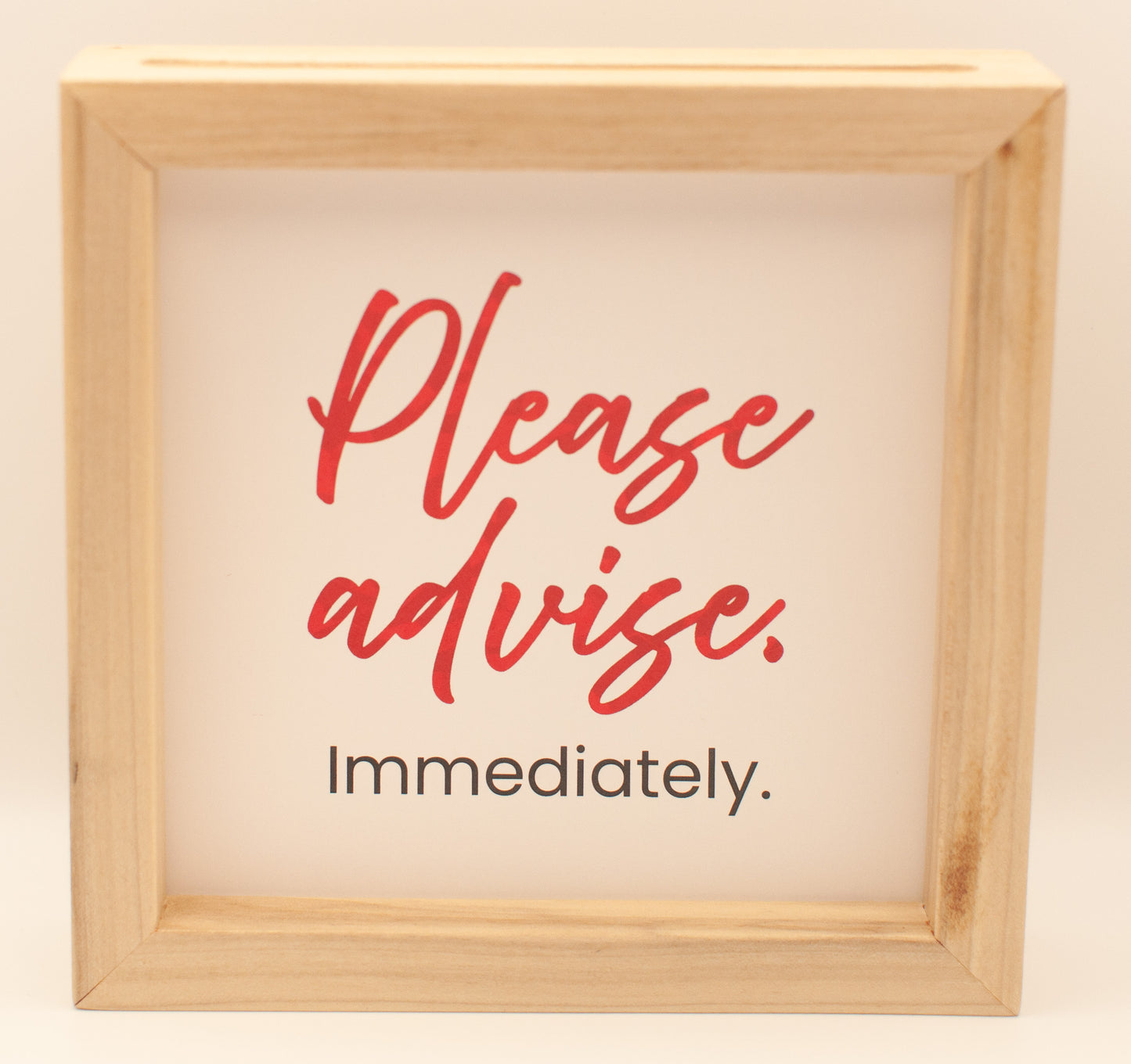 LNTS - Series 3 - “Please Advise. Immediately”