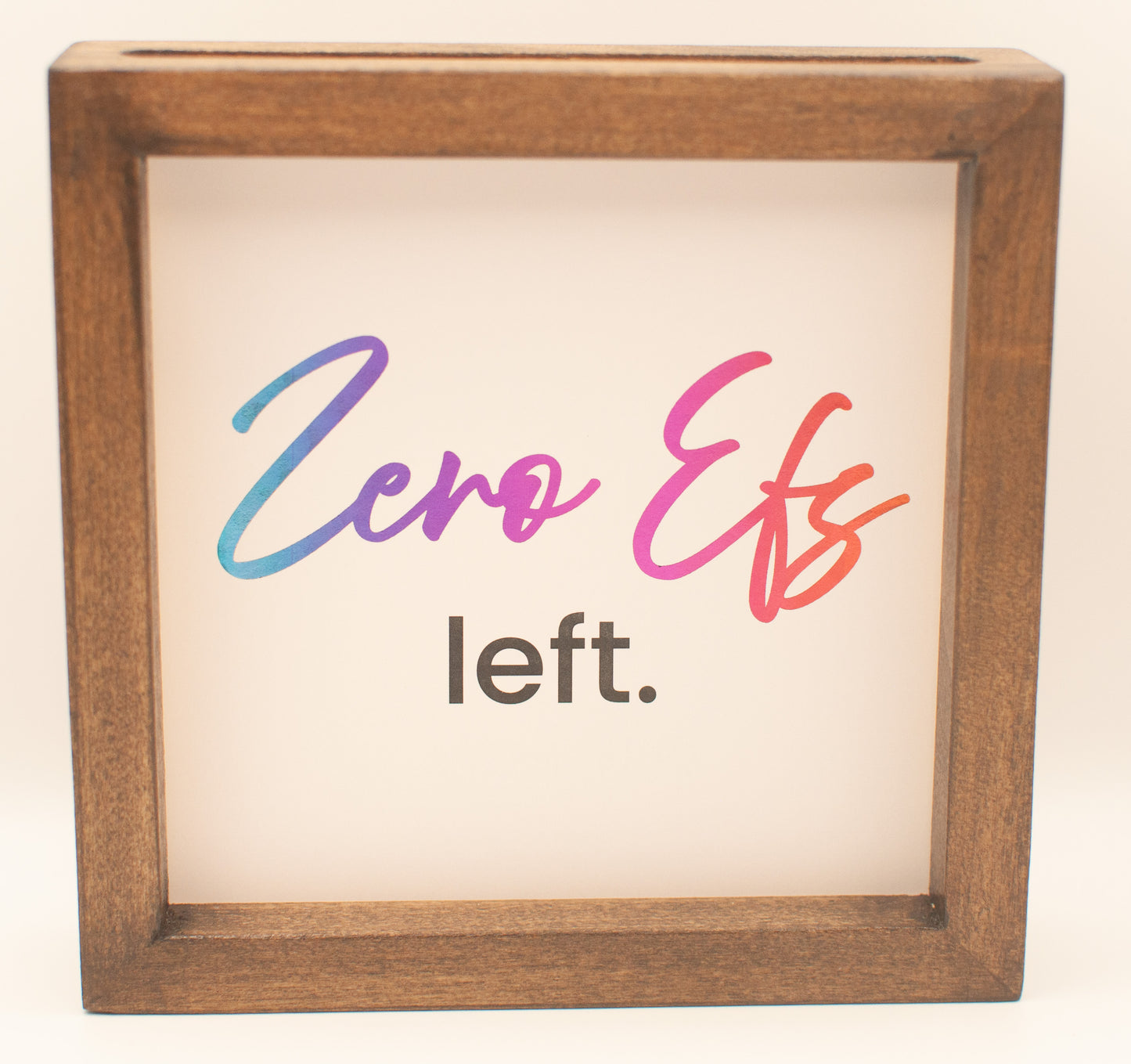 LNTS - Series 2 - “Zero Efs Left”
