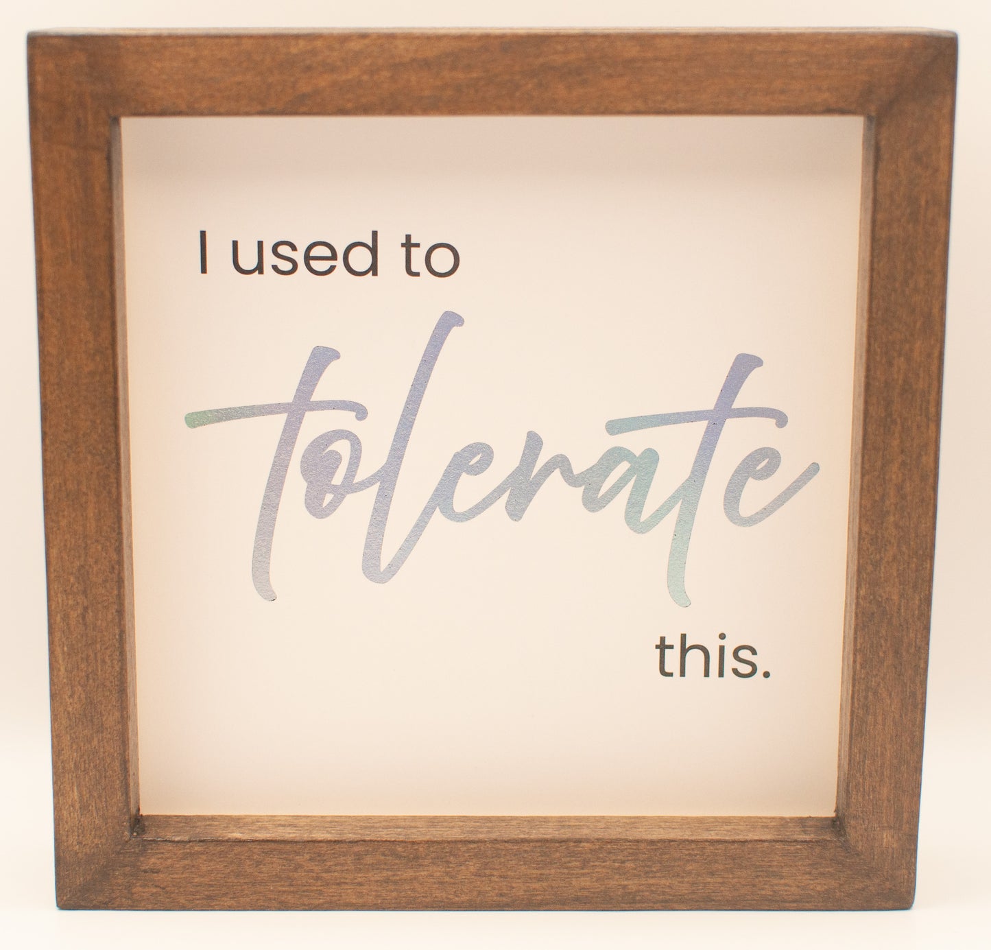 LNTS - Series 2 - “I Used to Tolerate This”