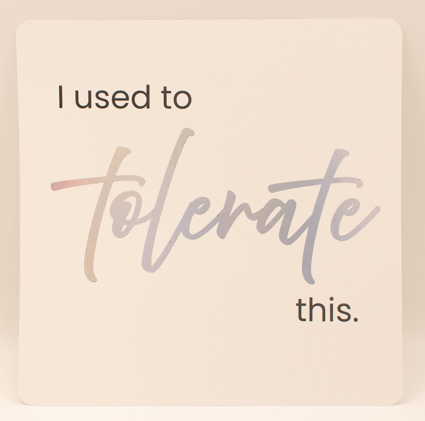LNTS - Series 2 - “I Used to Tolerate This”