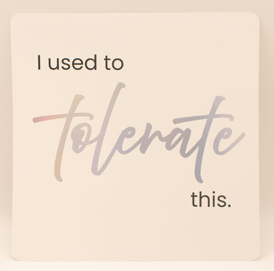 LNTS - Series 2 - “I Used to Tolerate This”