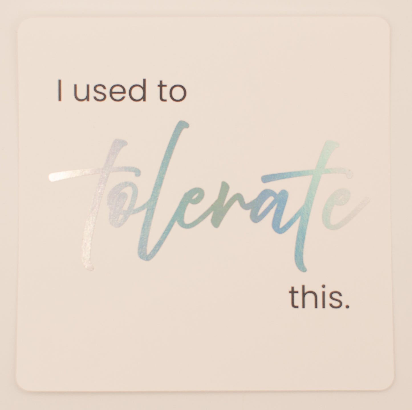 LNTS - Series 2 - “I Used to Tolerate This”