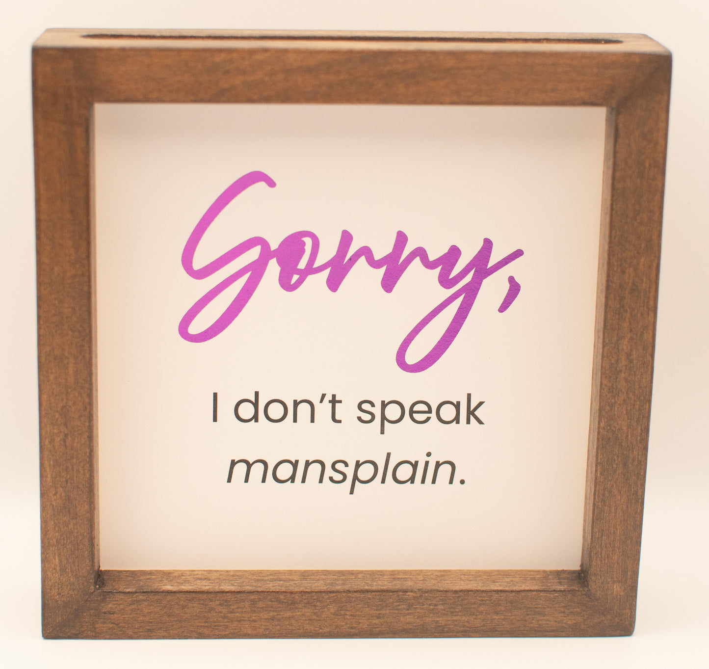 LNTS - Series 2 - “Sorry, I Don't Speak Mansplain”