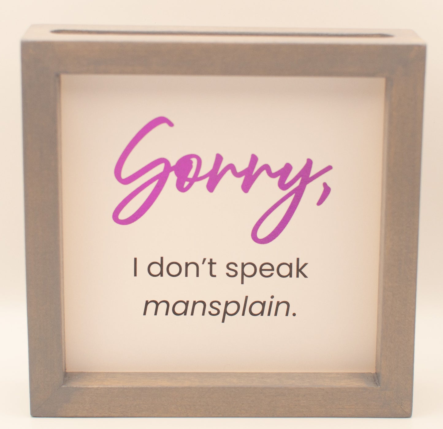 LNTS - Series 2 - “Sorry, I Don't Speak Mansplain”