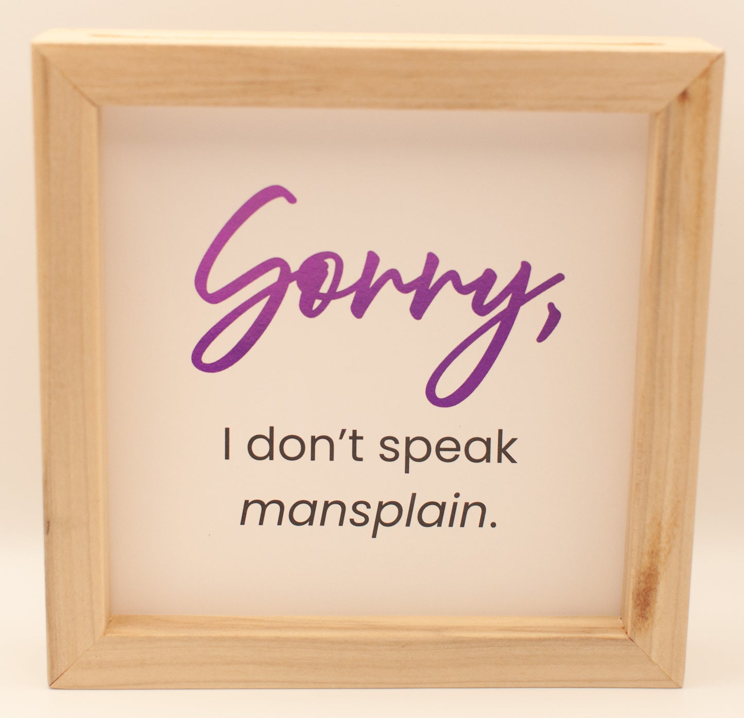 LNTS - Series 2 - “Sorry, I Don't Speak Mansplain”
