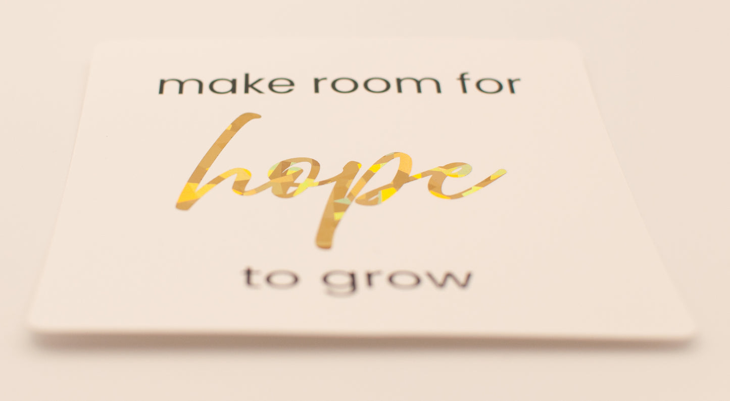 LNTS - Series 1 - “Make Room for Hope to Grow”