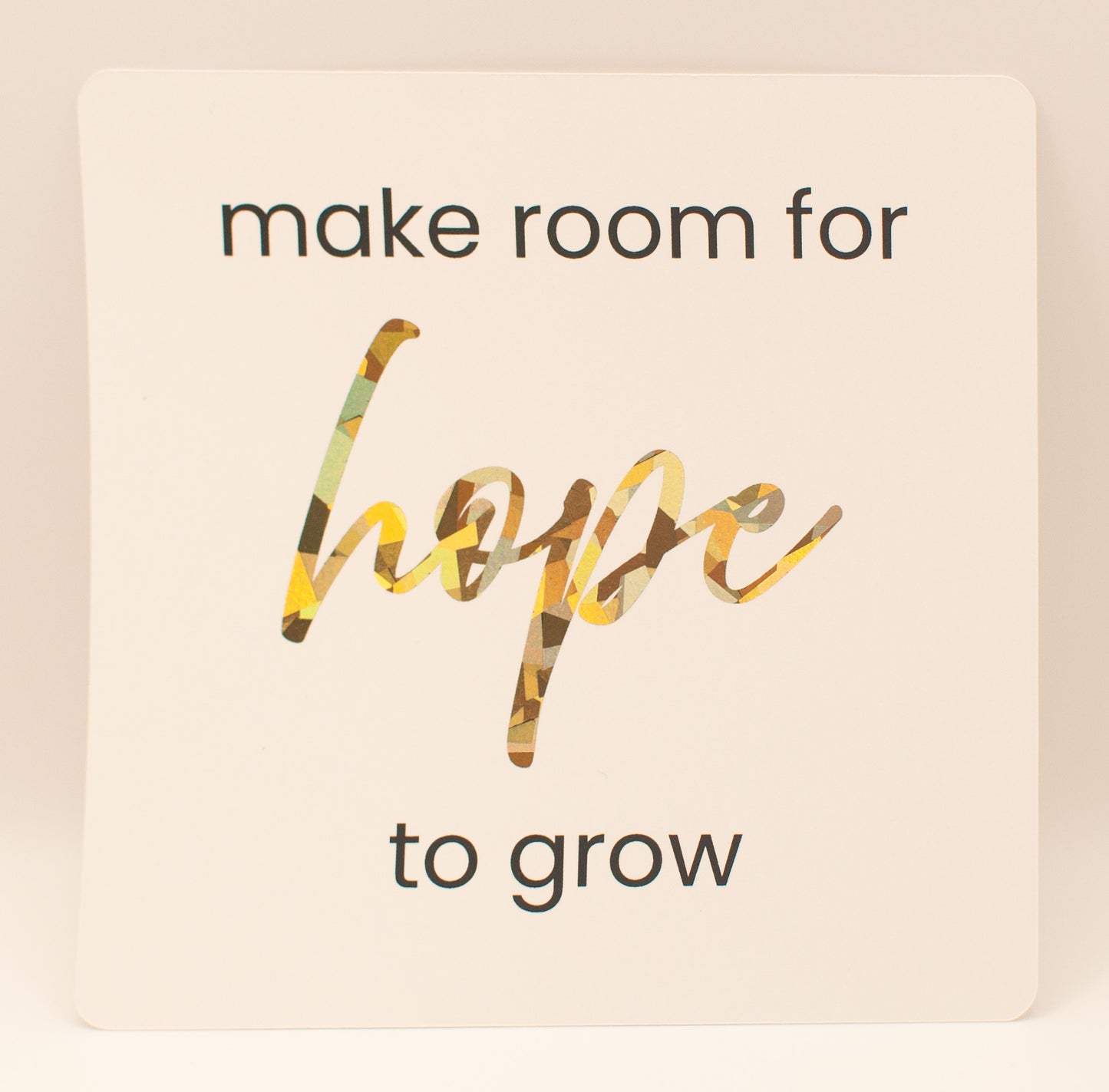 LNTS - Series 1 - “Make Room for Hope to Grow”