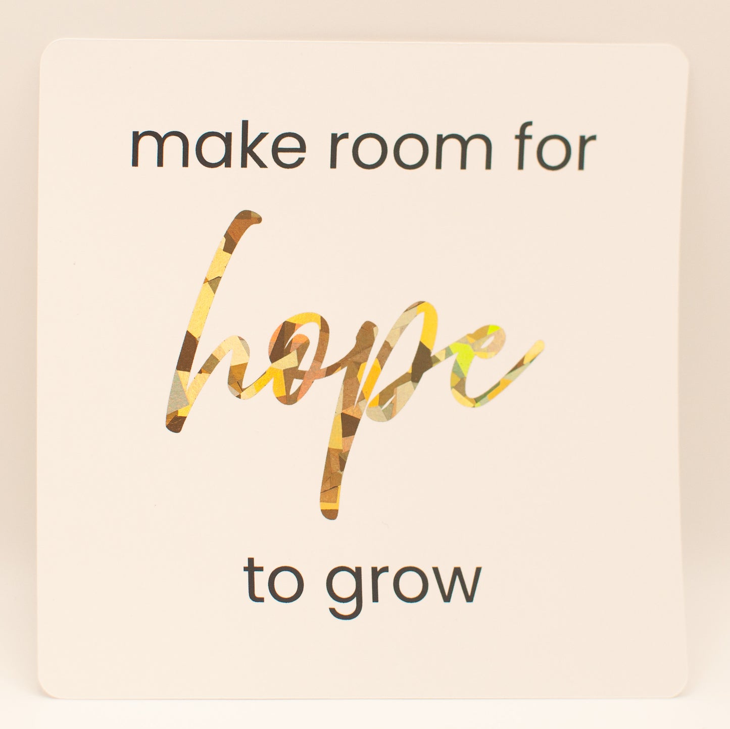 LNTS - Series 1 - “Make Room for Hope to Grow”
