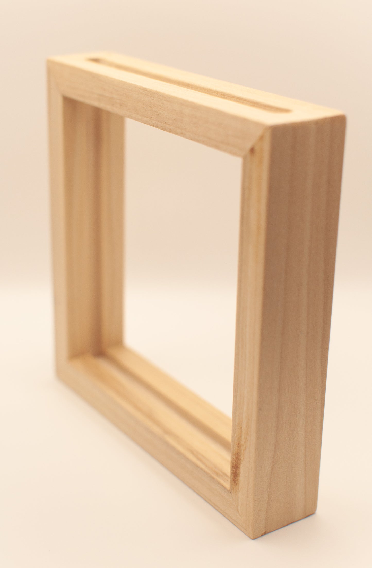 KJ Keepsake Frame | Handcrafted Wooden Display Frame for Little Notes That Stay
