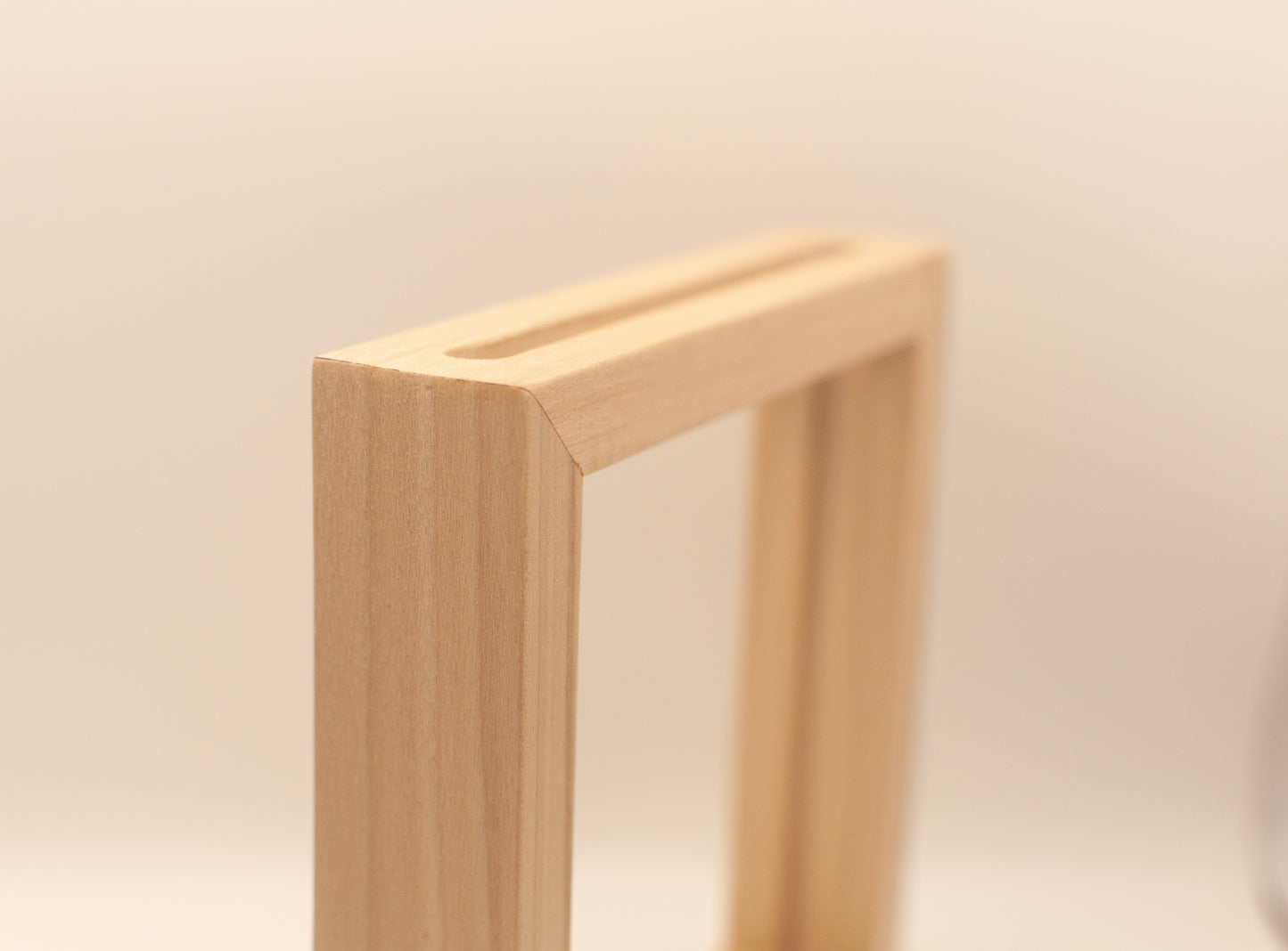 KJ Keepsake Frame | Handcrafted Wooden Display Frame for Little Notes That Stay