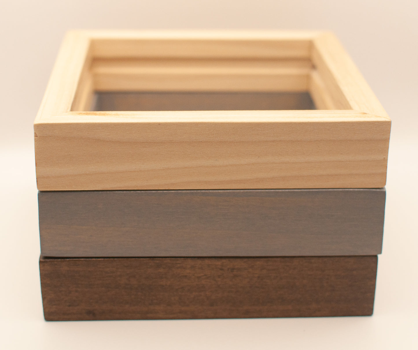 KJ Keepsake Frame | Handcrafted Wooden Display Frame for Little Notes That Stay