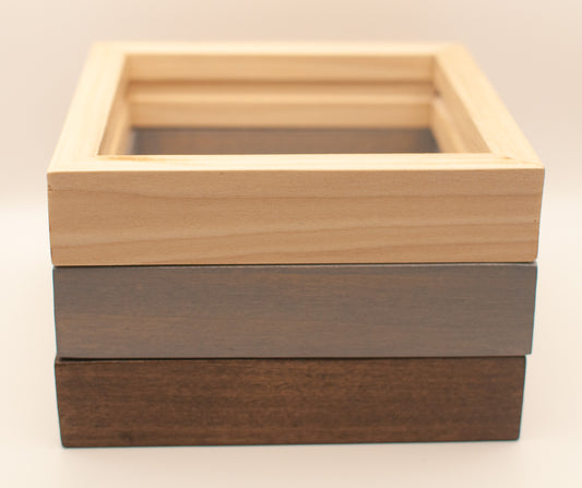 KJ Keepsake Frame | Handcrafted Wooden Display Frame for Little Notes That Stay