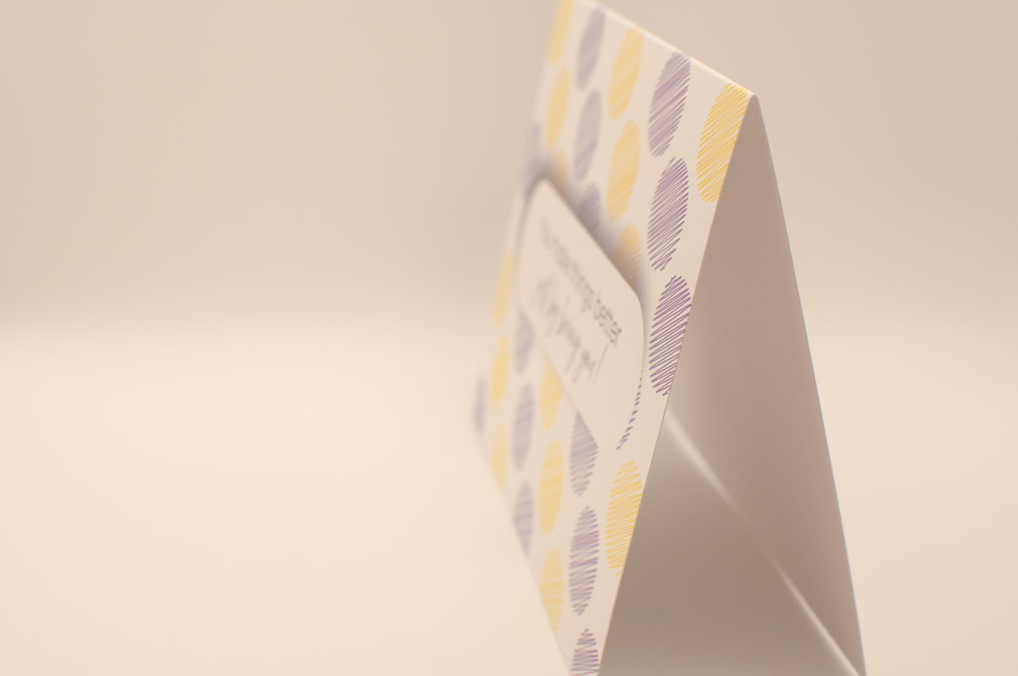 Printed Card Pack - Just Because - Dots (Set of 8)