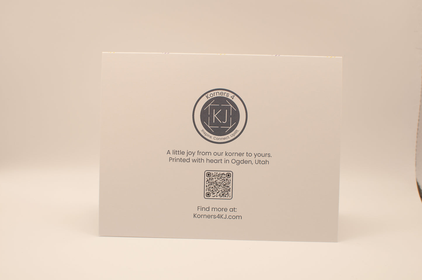 Printed Card Pack - Just Because - Dots (Set of 8)