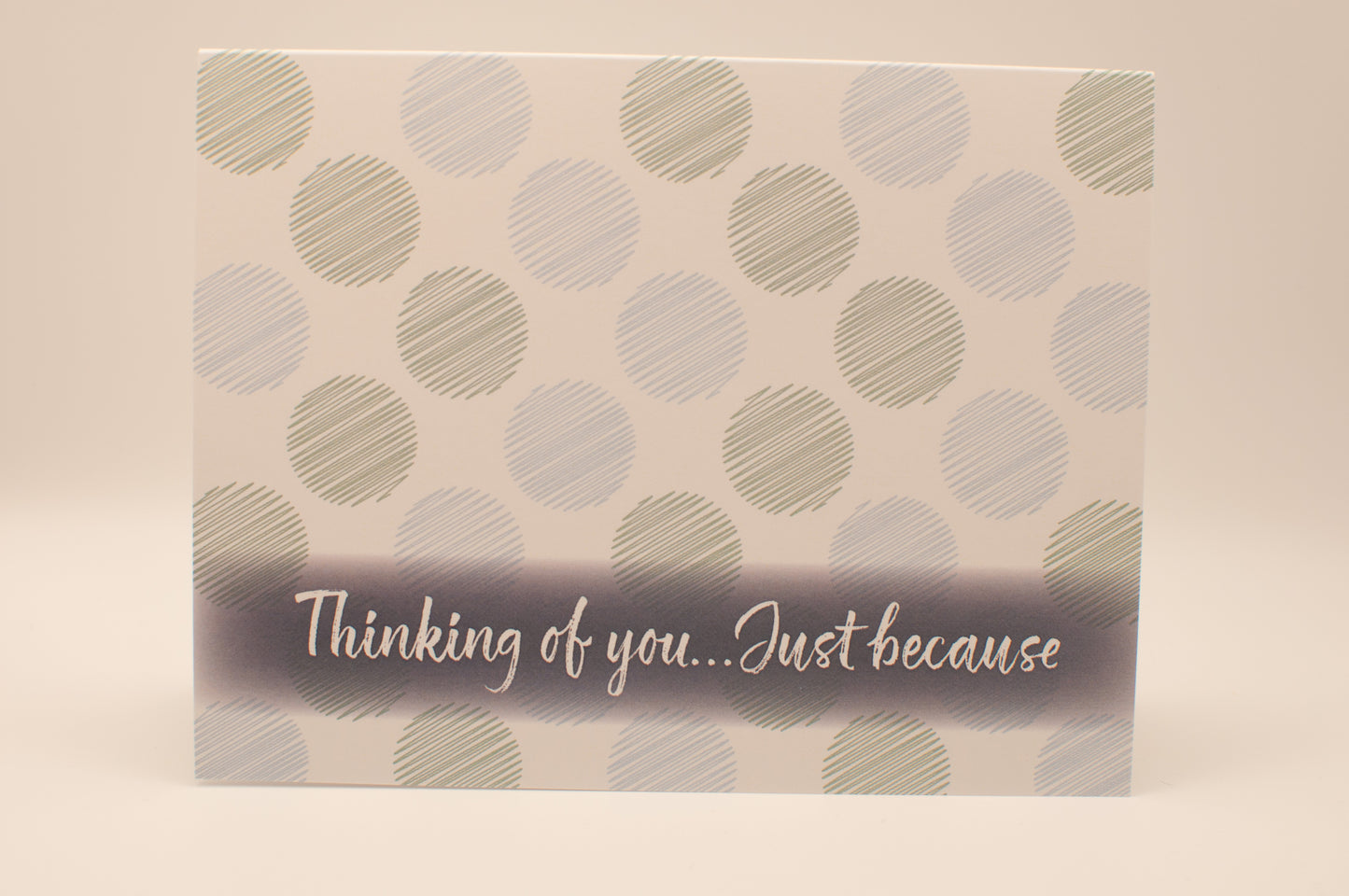 Printed Card Pack - Just Because - Dots (Set of 8)