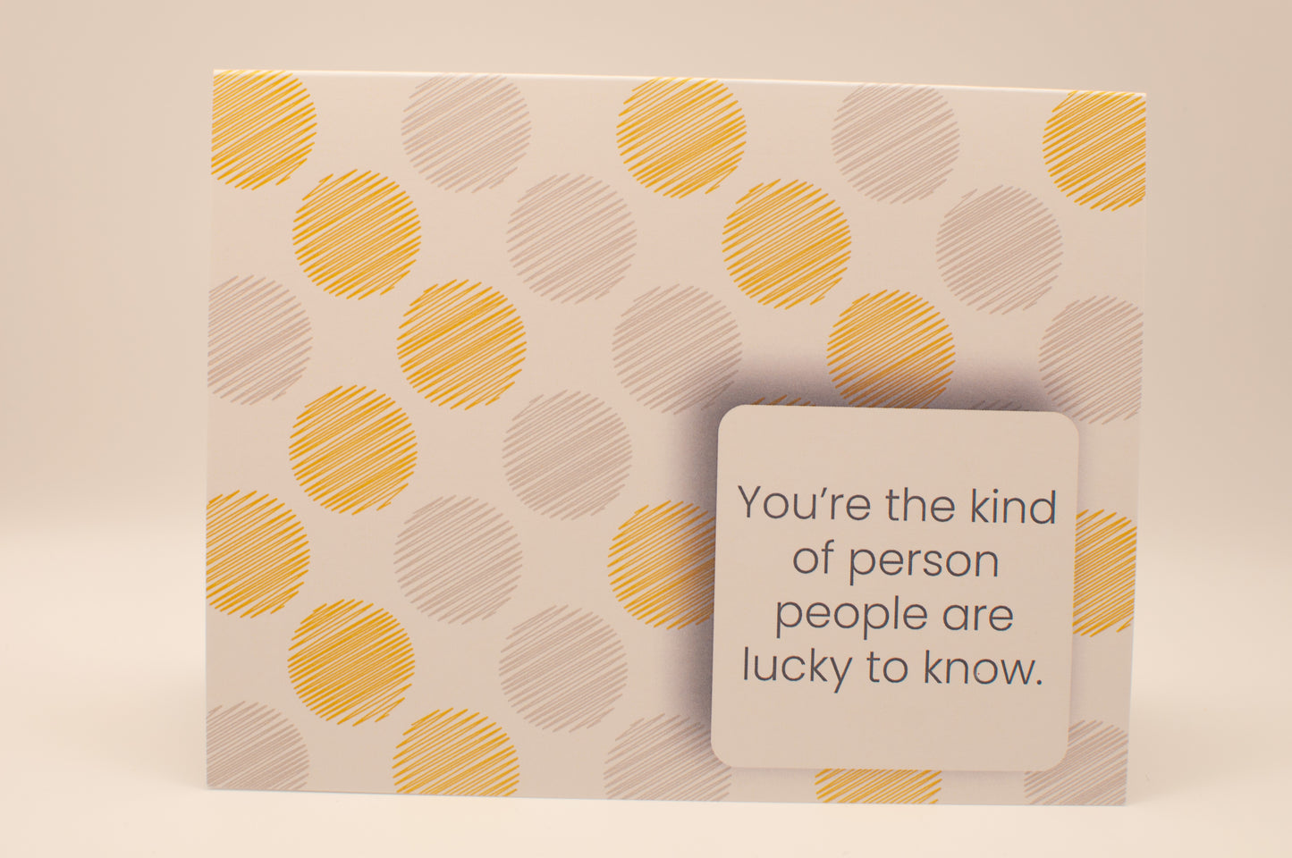 Printed Card Pack - Just Because - Dots (Set of 8)