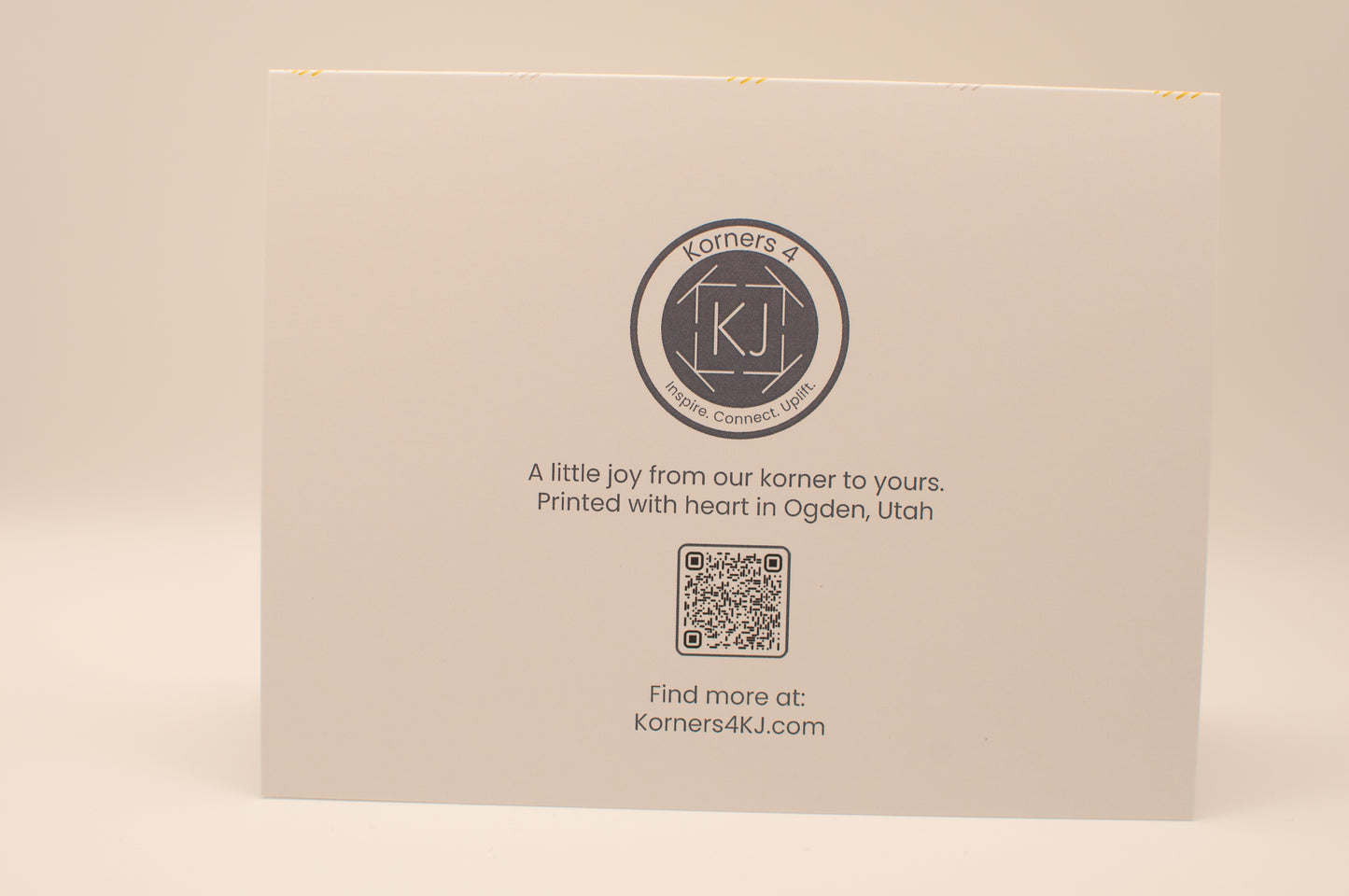 Printed Card Pack - Just Because - Dots (Set of 8)