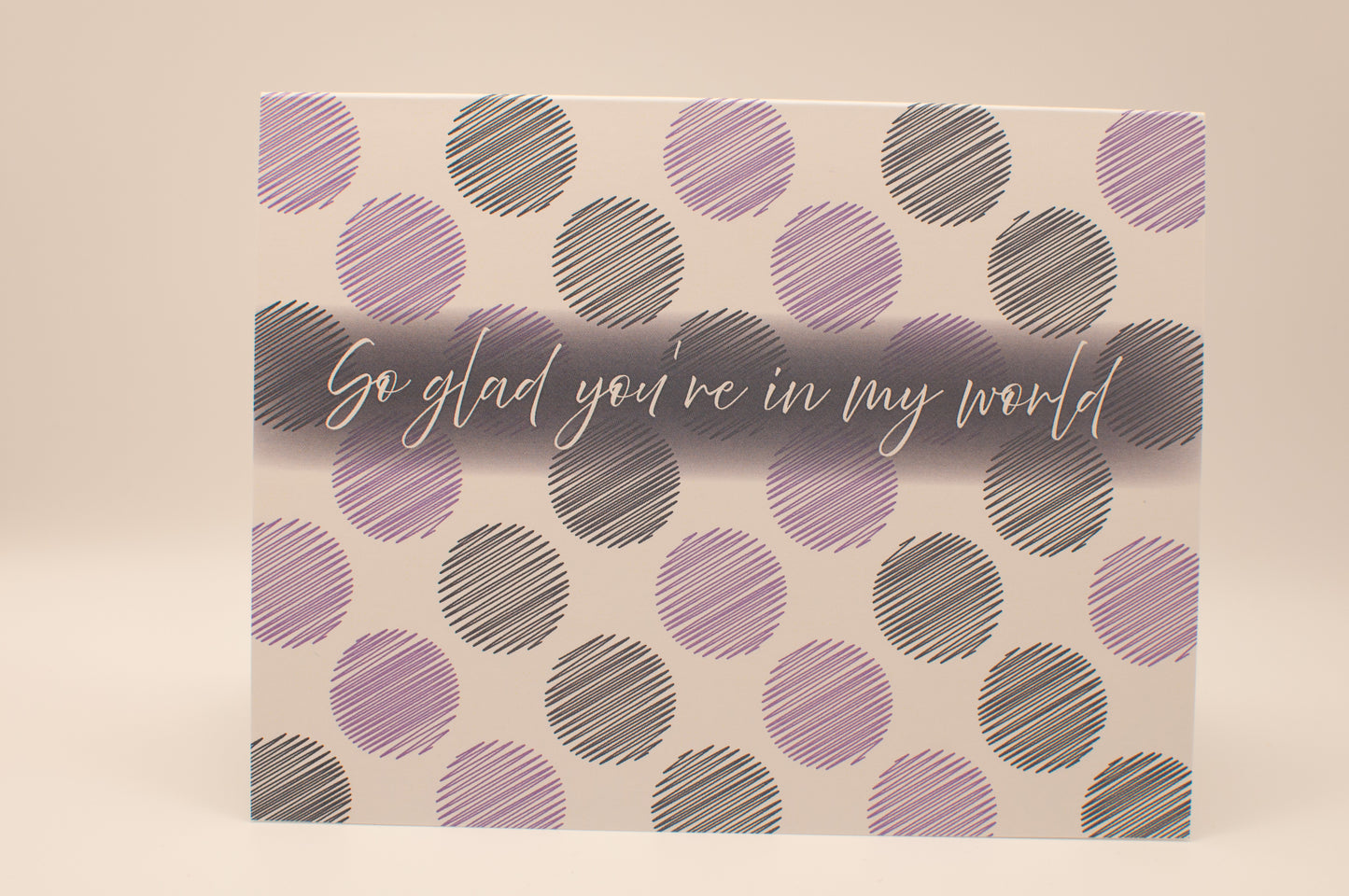 Printed Card Pack - Just Because - Dots (Set of 8)