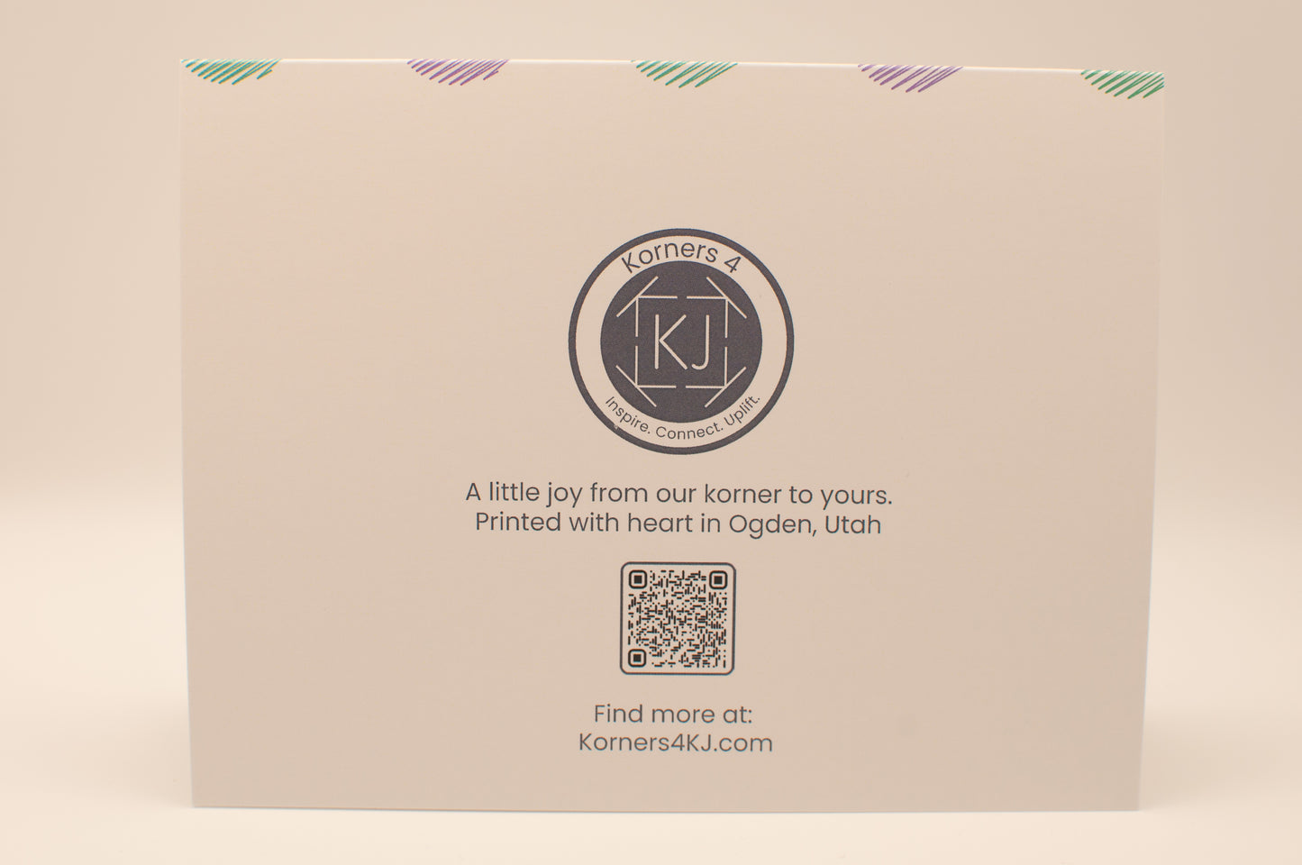 Printed Card Pack - Thank You - Dots (Set of 8)