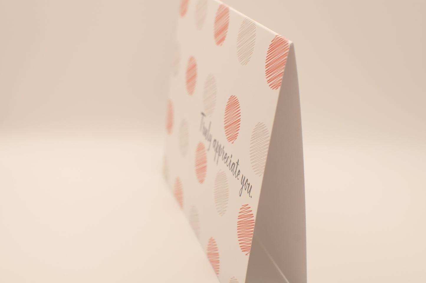 Printed Card Pack - Thank You - Dots (Set of 8)