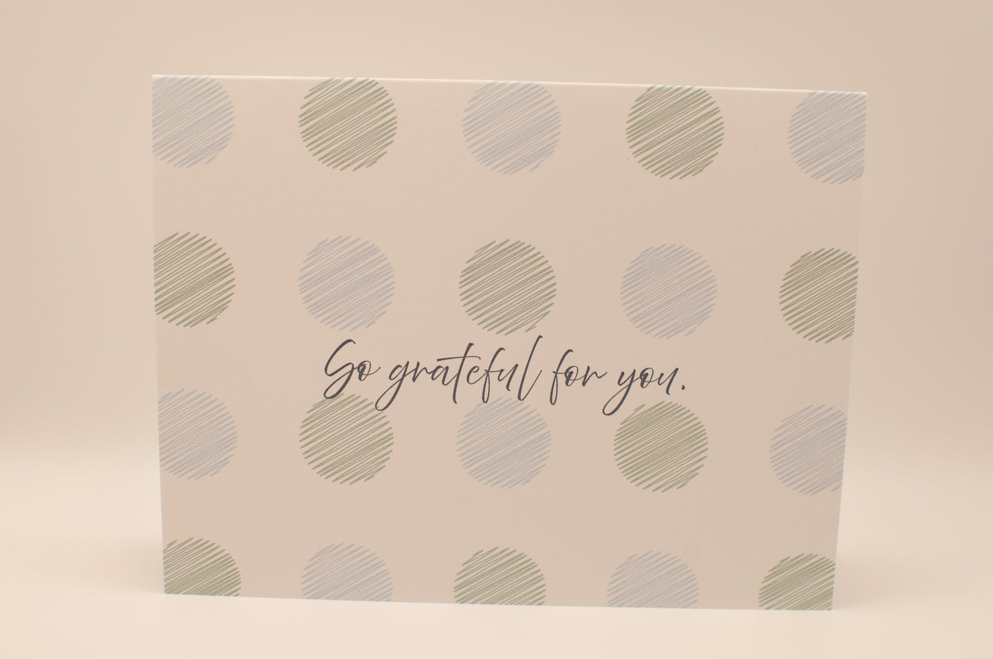 Printed Card Pack - Thank You - Dots (Set of 8)