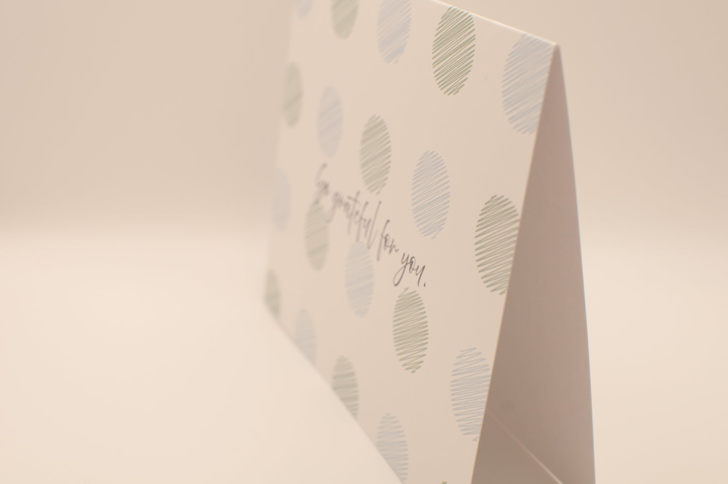 Printed Card Pack - Thank You - Dots (Set of 8)